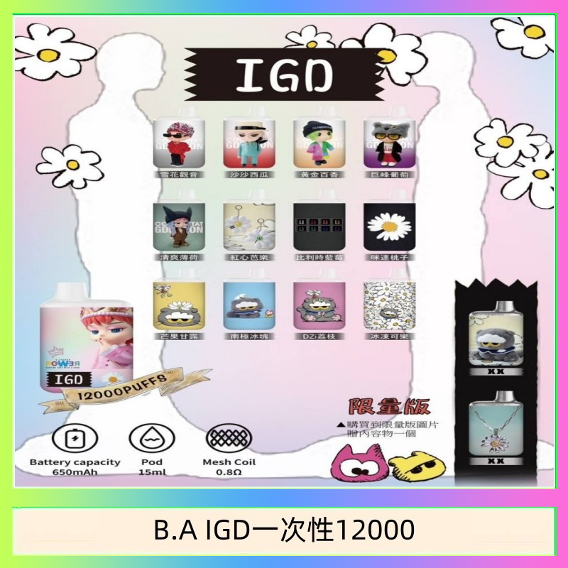 B.A IGD12000口 電子煙