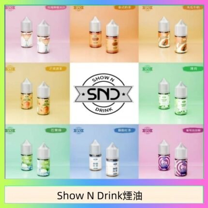 Show N Drink煙油 玫瑰檸檬冰沙 泰式奶茶